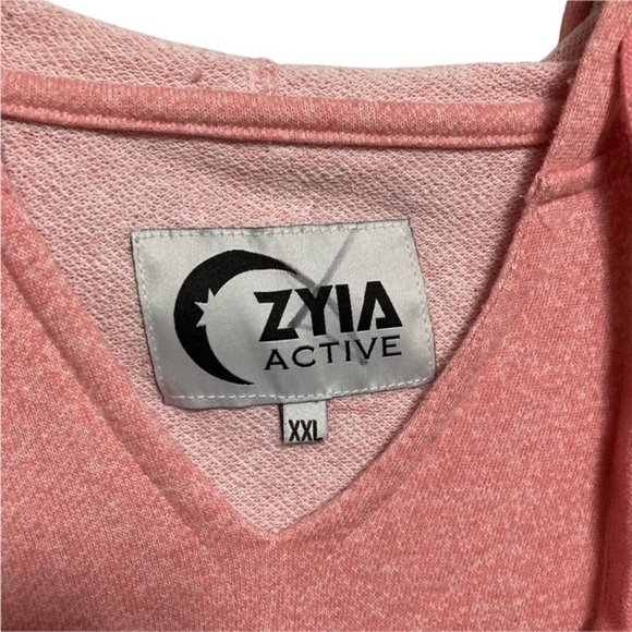 Zyia Active Pink Beach Hoodie - Picture 8 of 10